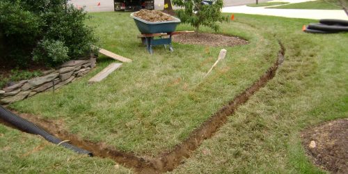 French Drains, Drain Tile, Landscaping Drain, Rock Drain , Free Estimate