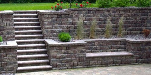 Retaining Wall, Landscaping Wall, Stone Wall, Flower Bed, Rock Wall, Free Estimates